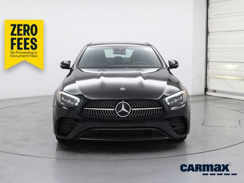 Black 2021 Mercedes-Benz E-Class