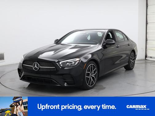 Black 2021 Mercedes-Benz E-Class