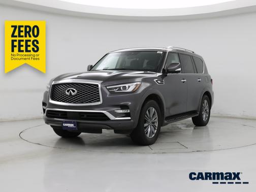 Gray 2024 INFINITI QX80 Luxe