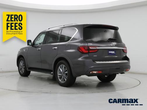 Gray 2024 INFINITI QX80 Luxe