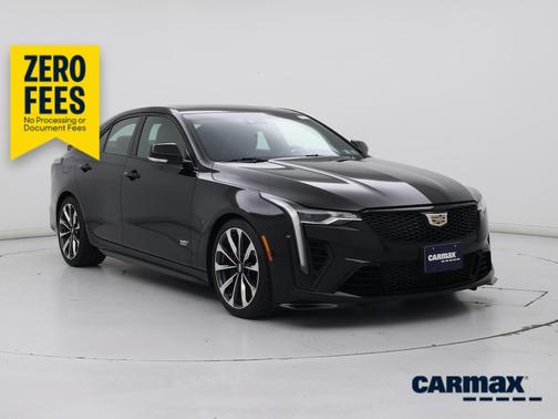 Black 2024 Cadillac CT4-V Blackwing
