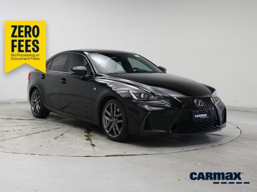 Black 2018 Lexus IS 300 F-Sport