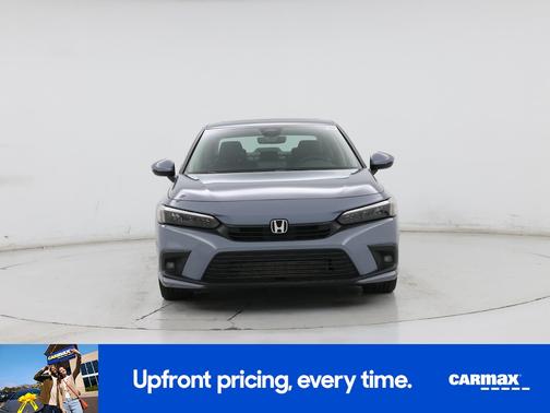 Blue 2022 Honda Civic Touring