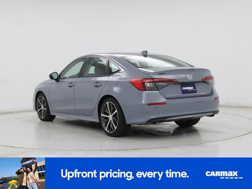 Blue 2022 Honda Civic Touring
