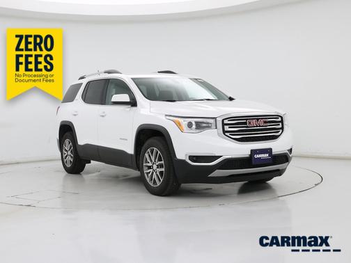 White 2018 GMC Acadia SLE