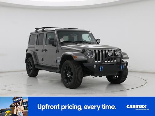 Gray 2023 Jeep Wrangler 4xe Unlimited Sahara