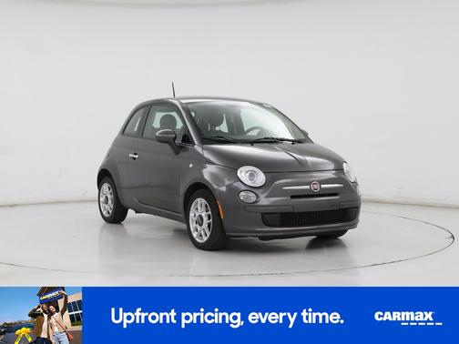 Gray 2015 FIAT 500 Pop