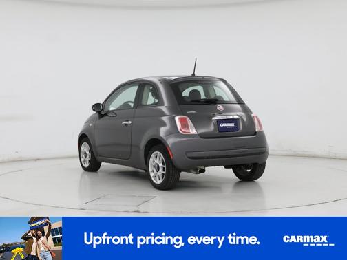 Gray 2015 FIAT 500 Pop