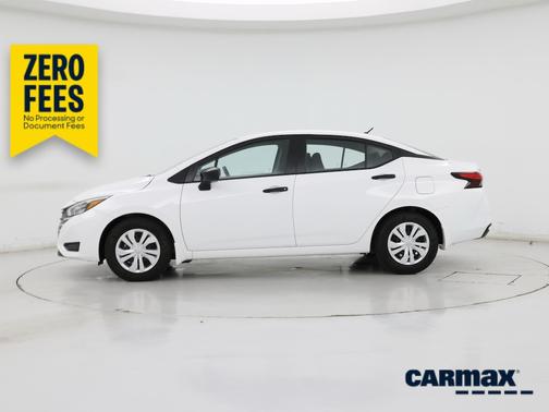 White 2025 Nissan Versa S