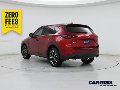 Red 2022 Mazda CX-5 2.5 S Premium Plus Package
