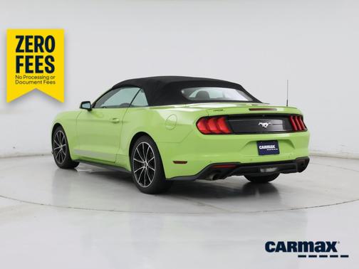 Green 2020 Ford Mustang Ecoboost Premium