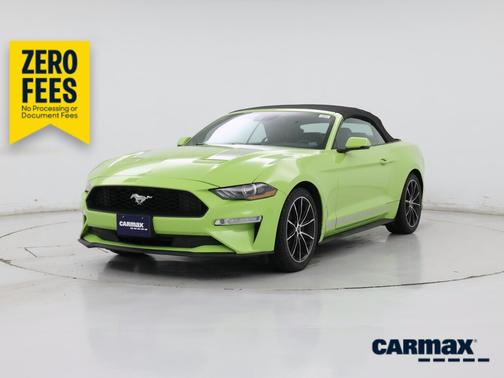 Green 2020 Ford Mustang Ecoboost Premium