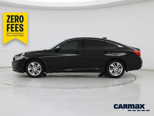 Black 2018 Honda Accord LX