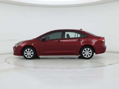 Red 2022 Toyota Corolla LE