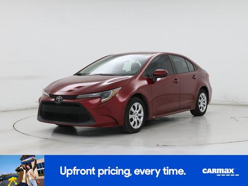 Red 2022 Toyota Corolla LE