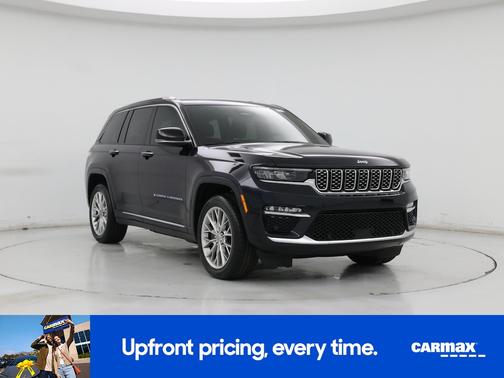 Blue 2022 Jeep Grand Cherokee 4xe Summit