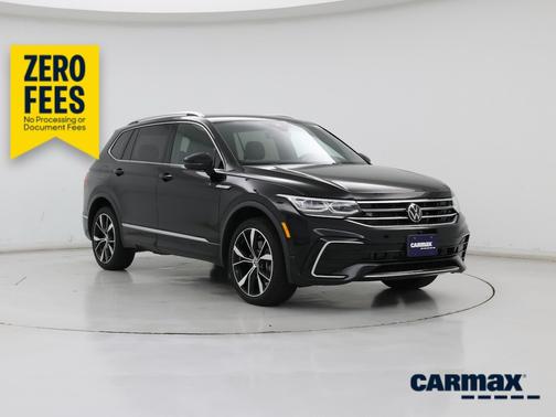 Gray 2024 Volkswagen Tiguan SE R-Line Black