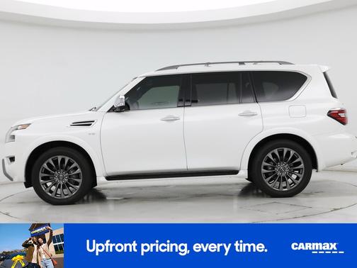 White 2022 Nissan Armada Platinum