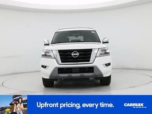 White 2022 Nissan Armada Platinum