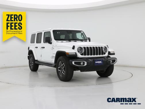 White 2024 Jeep Wrangler Sahara