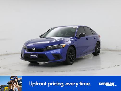 Blue 2022 Honda Civic Sport