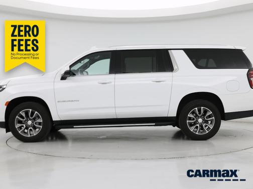 White 2022 Chevrolet Suburban LT