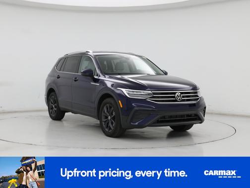 Blue 2022 Volkswagen Tiguan SE