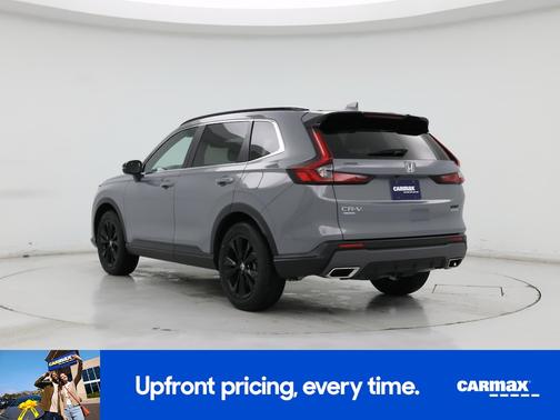 Gray 2025 Honda CR-V Hybrid Sport Touring