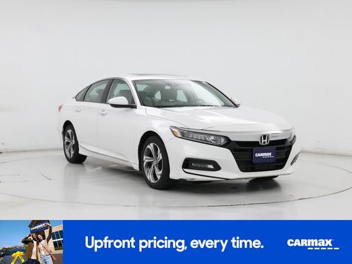 White 2018 Honda Accord EX