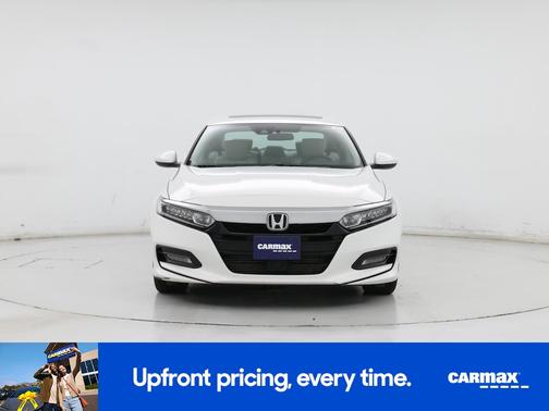 White 2018 Honda Accord EX