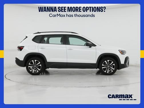 White 2025 Volkswagen Taos S