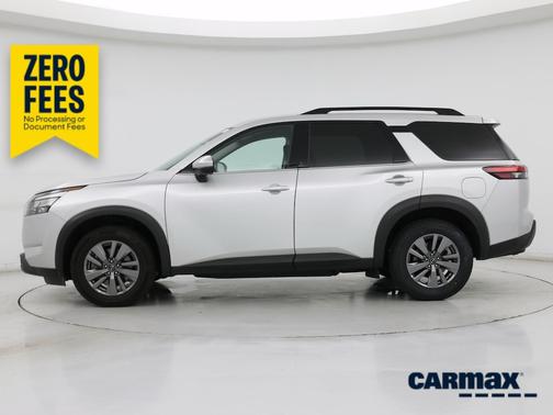 Silver 2025 Nissan Pathfinder SV
