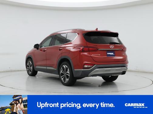 Red 2020 Hyundai SANTA FE Limited