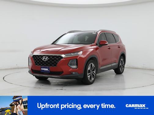 Red 2020 Hyundai SANTA FE Limited