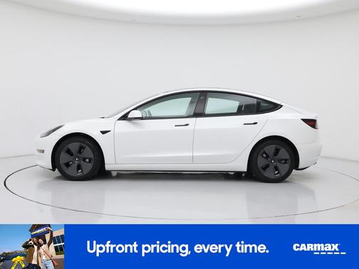 White 2021 Tesla Model 3 Long Range