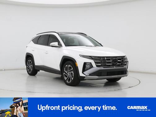 White 2025 Hyundai TUCSON Limited