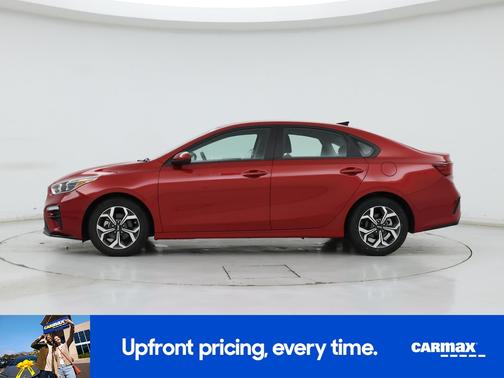 Red 2021 Kia Forte LXS