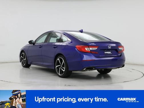 Blue 2018 Honda Accord Sport