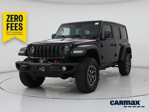 Black 2025 Jeep Wrangler Rubicon