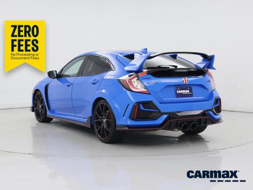 Blue 2021 Honda Civic Type-R Touring