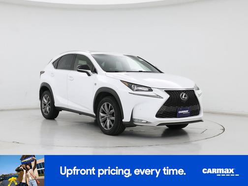 White 2017 Lexus NX 200t F-Sport