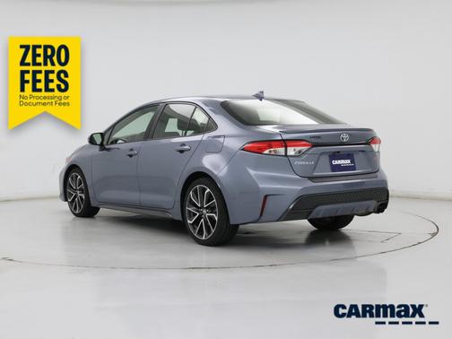 Blue 2020 Toyota Corolla SE
