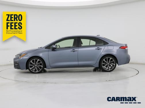 Blue 2020 Toyota Corolla SE