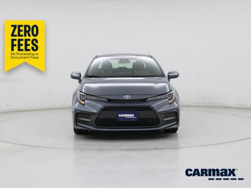 Blue 2020 Toyota Corolla SE