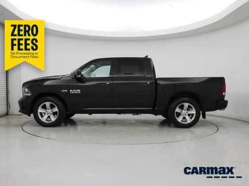 Black 2016 RAM 1500 Sport