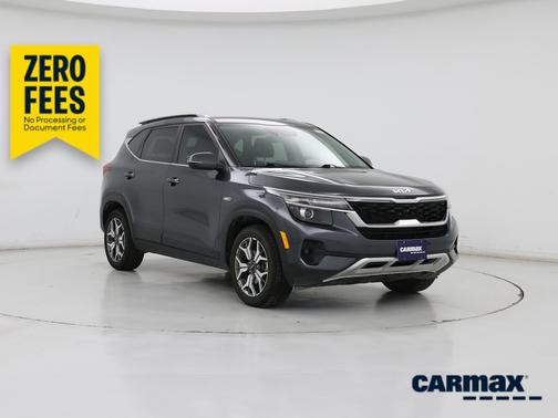 Gray 2023 Kia Seltos EX