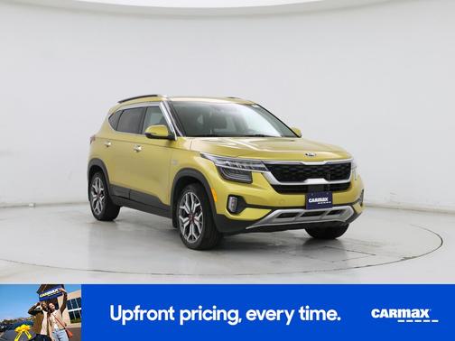 Yellow 2021 Kia Seltos SX