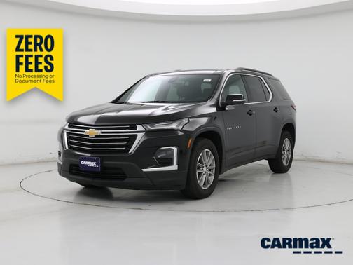 Black 2023 Chevrolet Traverse LT Leather