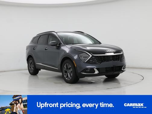 Gray 2025 Kia Sportage Hybrid SX Prestige