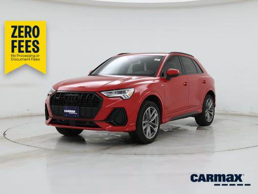 Red 2024 Audi Q3 S-Line Premium Plus
